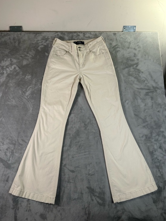 Hollister Denim - Hollister Cream Flared Pants